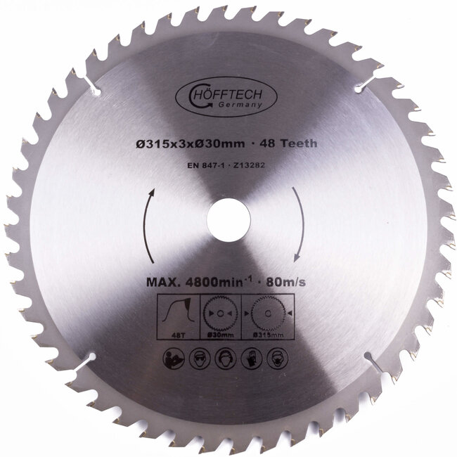 Saw blade dia 315 x 30 x 48t
