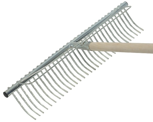 [405.080] Lawn rake galvanized 80 cm De Pypere
