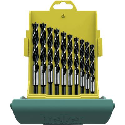 [512624646] Wood spiral drill bit set 333 dia 3-12mm (10dlg)