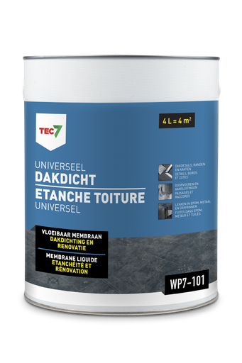 [60247000] WP7-101 Imperméabilisation universelle des toits 4l