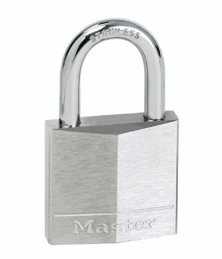 [640EURD] Padlock 40mm shackle 22mm dia 6mm 4 pins