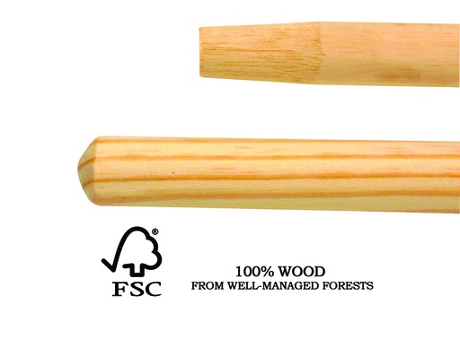 [STEEL14023] Brush handle 1m40 x 23.5mm