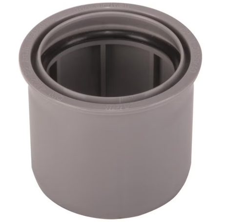 [85040SK] Verloopstuk 50/40 airfit superkort verloop grijs