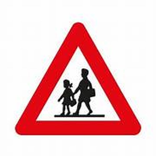 [A23] Traffic sign A23 Children's crossing SB250 Z700 HI WZ