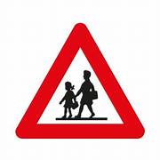 [A23] Traffic sign A23 Children's crossing SB250 Z700 HI WZ