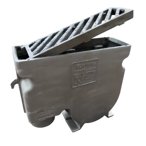 Avaloir en fonte A5 D400 - br=230mm ug=160mm ST.BRUS. BENOR