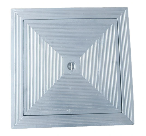 [ALUDD40] Alu dubbel deksel 40x40cm 