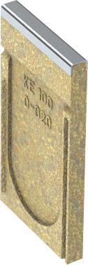 [ANR01107000] Plaque de verrouillage universelle ANRIN KC 100