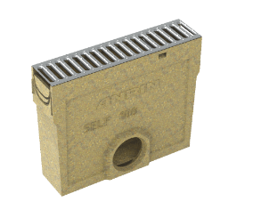 [ANR07296000] ANRIN SELF bac à sable L=500mm avec grille en galva (SELF100/mini)