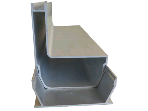 [ARDRAINA] Aluminum drain channel with side slot 2 cm