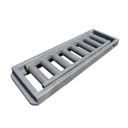 Gietijzer rioolmond B2 C250 - VO=580x180mm H=60mm COPRO