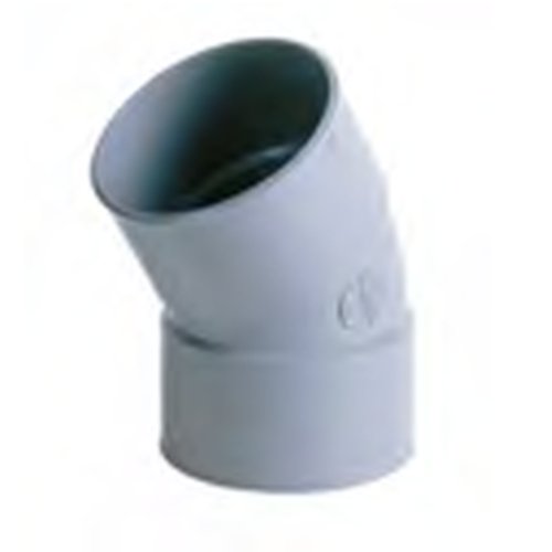 [B903] Coude PVC dia 90 30° 2xM gris