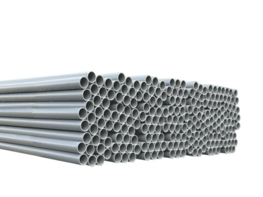 [BEM404] PVC pipe dia 40x3 mm glue socket gray benor l=4m