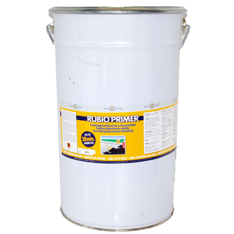 [BITPRIMER25] Bitumen rubioprimer quickdry 25l (droogtijd 30min) 