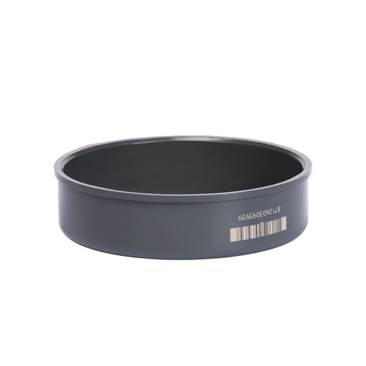 [BK100] PVC afsluitkap dia 100 grijs 