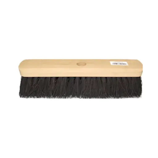 [BOR000515] Borstel straatveger colombo normale vulling ongelakt 30 cm
