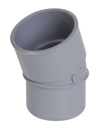 [BS402] PVC bend dia 40 20° MSp gray