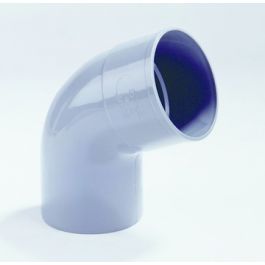 [BS806] Coude PVC dia. 80 67° MSp gris