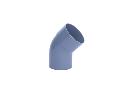 [BS904] PVC bend dia 90 45° MSp benor gray