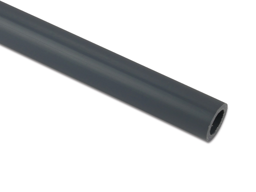 [BUIS5/4] Tube PVC dia 5/4" tuyau d'eau gris lisse l=4m