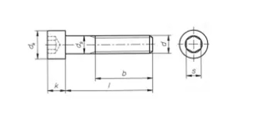 [BZK5X30] BZK-Bout M5x30 RVS A2 DIN912