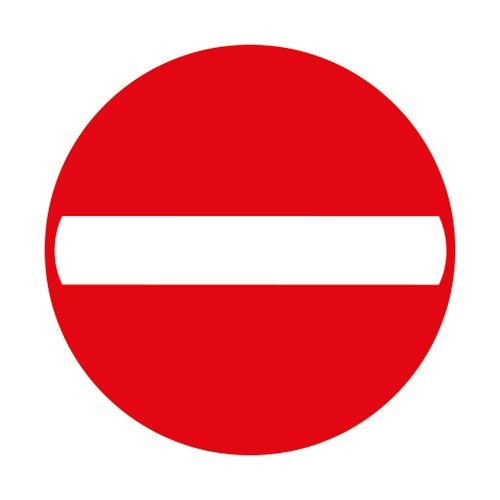 [C1-700] Panneau de signalisation SB250 d700 C1 HI WZ