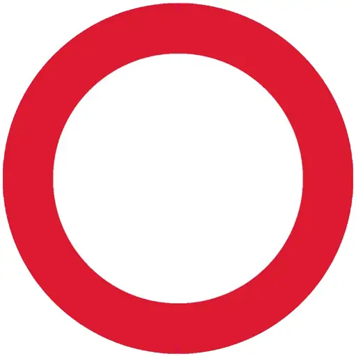 [C3-700] Panneau de signalisation C3a Accès interdit dans les deux sens SB250 D700 HI WZ