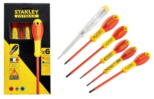 [0-65-443] Stanley 6dlg screwdriver set