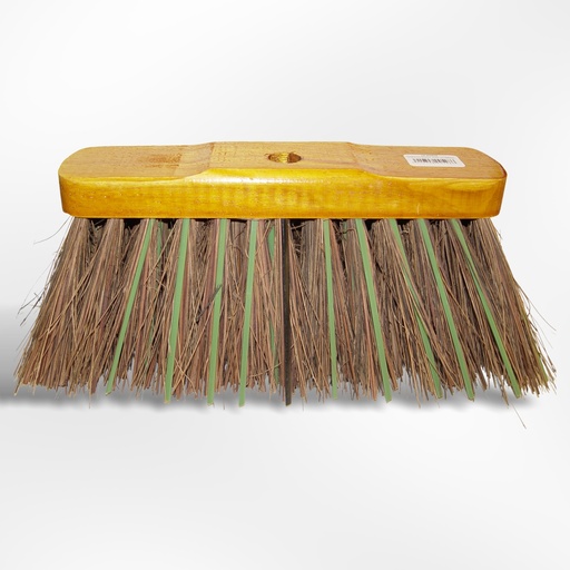 [000528] Brush streetv. pvc basin/balleins yellow flat 30 cm