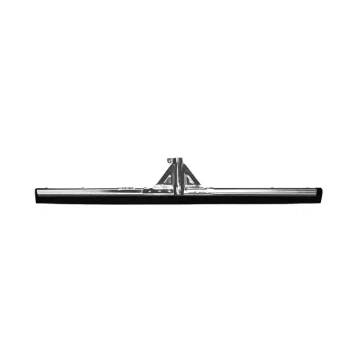 [00593] Reinforced metal floor wiper black 75 cm
