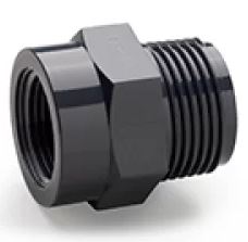 [01011006016] PVC pressure red. 2" x 1" M/F (35pcs/box)