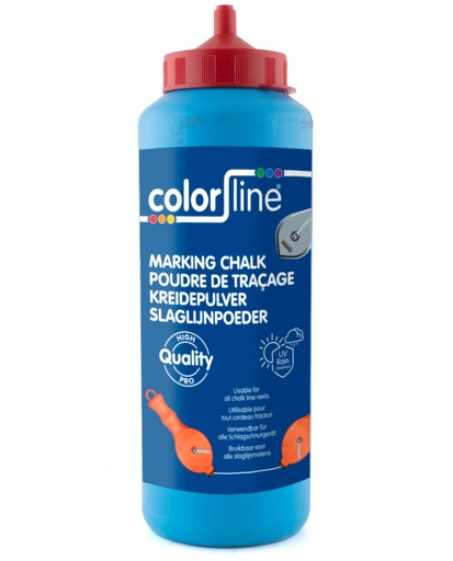 [CO119401] Colourline red grease cord powder 4000g prof.