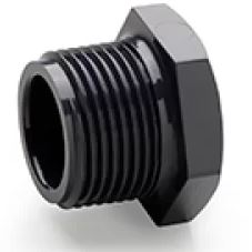 [01011011012] Bouchon fileté à pression en PVC 1/2" M (70pcs/boîte)