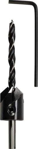 [COX969165] Countersink router + drill bit 16x5 inside-6 side