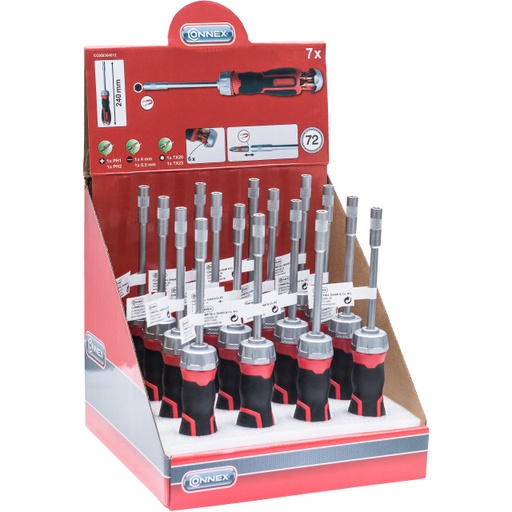 [COXB364012] Ratelschroevendraaier 240mm box