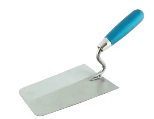 [CP 112518G] Plastering INOX - 180 x 125/95 x 1.3 mm, rounded corner, hardened stainless steel