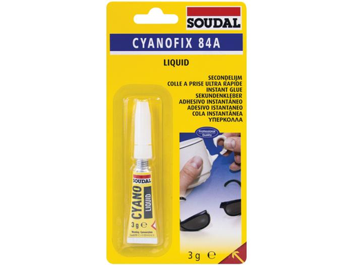 [CYANOFIX] Soudal cyanofix 84A 3gr 