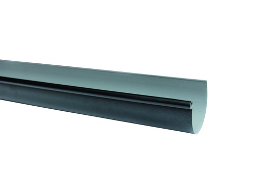 [D125A] G-125 anthracite gutter l=4m