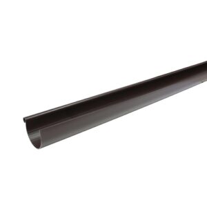 [D125B] G-125 brown gutter l=4m