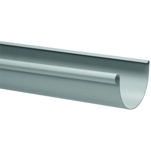 [D125G] G-125 gray gutter l=4m