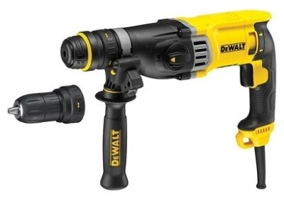 [D25144K-QS] 900W SDS-Plus combi hammer 28mm + quick-change drill chuck in TSTAK case