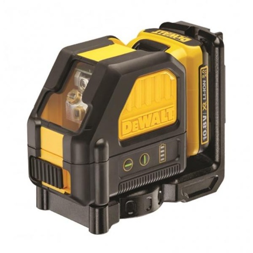 [DCE088D1G-QW] Self-levelling cross line laser (green) - 1x 12V 2.0Ah XR battery and charger