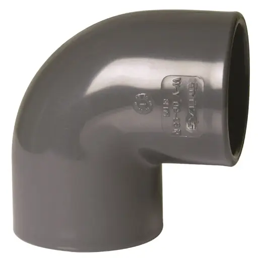 [01051001012] PVC pressure bend dia 12 90°