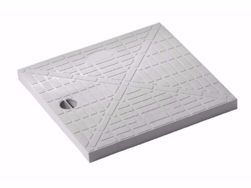 [DEKSEL40] Lid in PVC 40x40