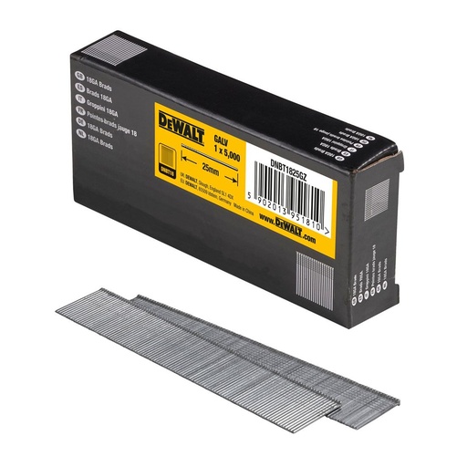 [DNBT1835SZ] Brads DeWalt 1.25-35 Inox/RVS 5m