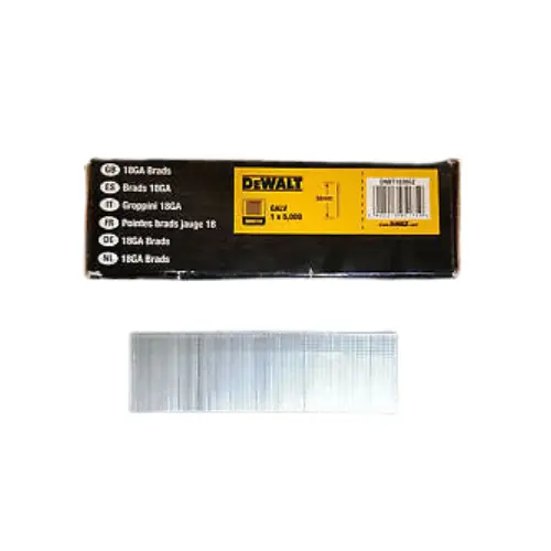 [DNBT1845GZ] Brads DeWalt 1.25-45 Galvanized 5m