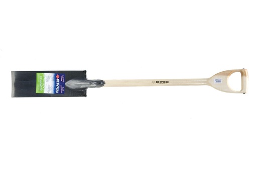 [DP116D14] Spade De Pypere 400x140 met D-steel 