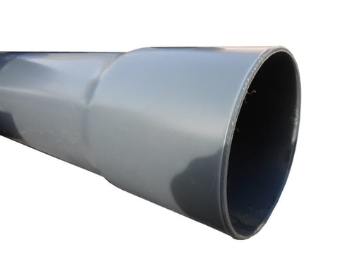 [DR110X3.3] PVC pressure pipe dia 110x3.3 potted PN7.5 l=5m (on order)