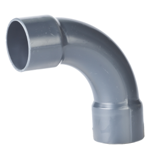 [DRLB508] Coude PVC à pression long dia 50 90° PN10