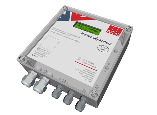 [KWSALARM] Alarm OB - Alarm voor  olie- en benzine afscheiders